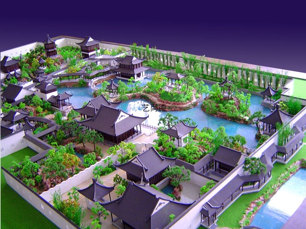 山西古建沙盘模型